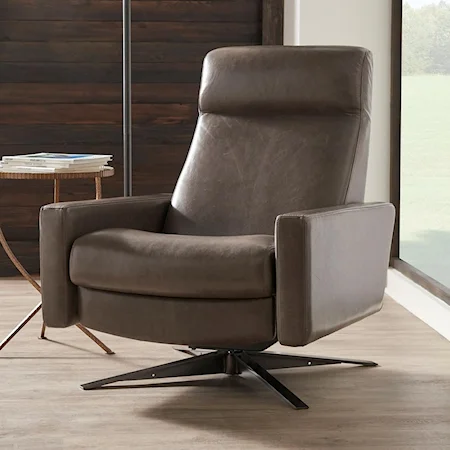 Contemporary Large Pushback Chair